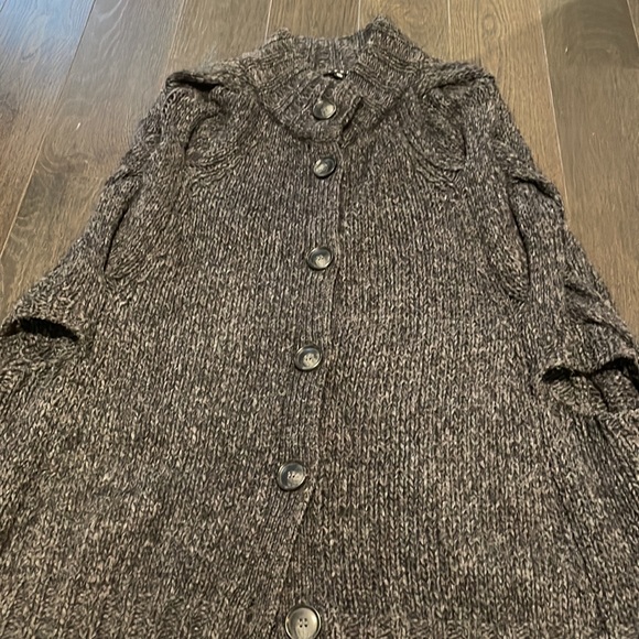 Theory knit poncho - Picture 2 of 7